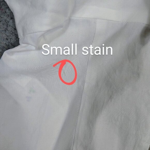 J.Crew Cecily Top Women's 00 White Voluminous Sleeve Cropped Blouse Preppy NWT - Picture 8 of 12